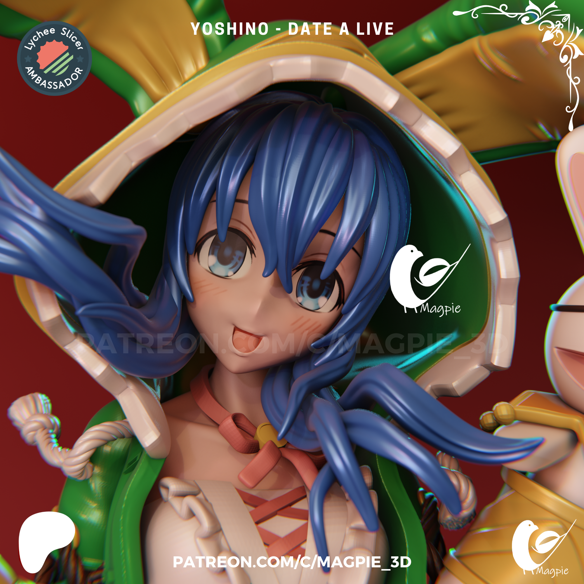 Yoshino - Date A Live - MagPie_3d extras 01